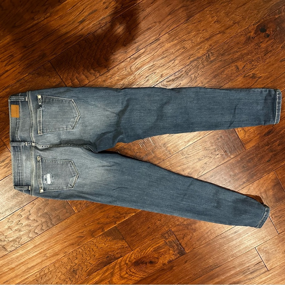 Judy Blue Distressed Skinny Jeans - Picture 3 of 5